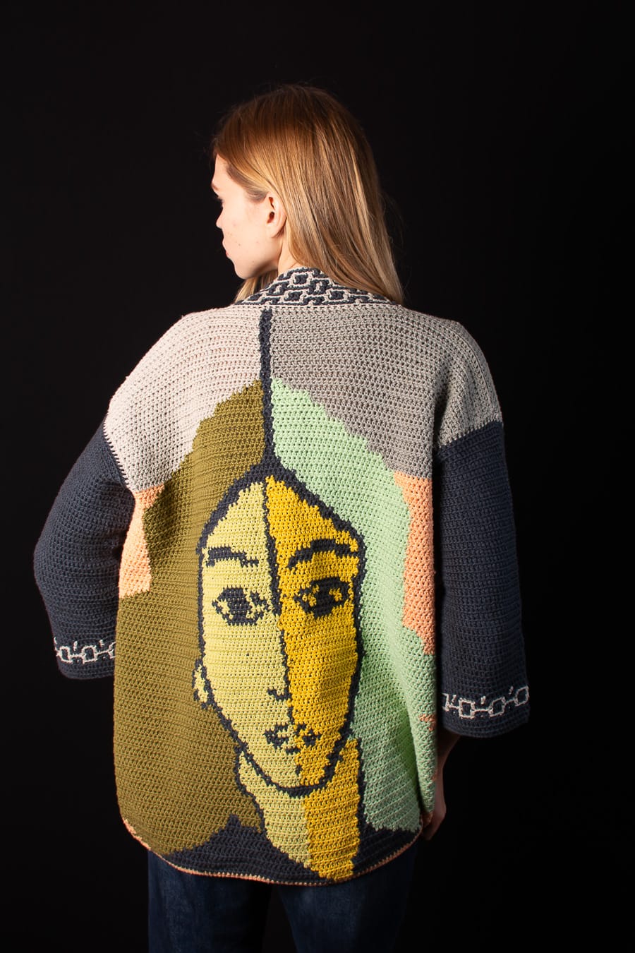 Casaco rosto Matti Yarns