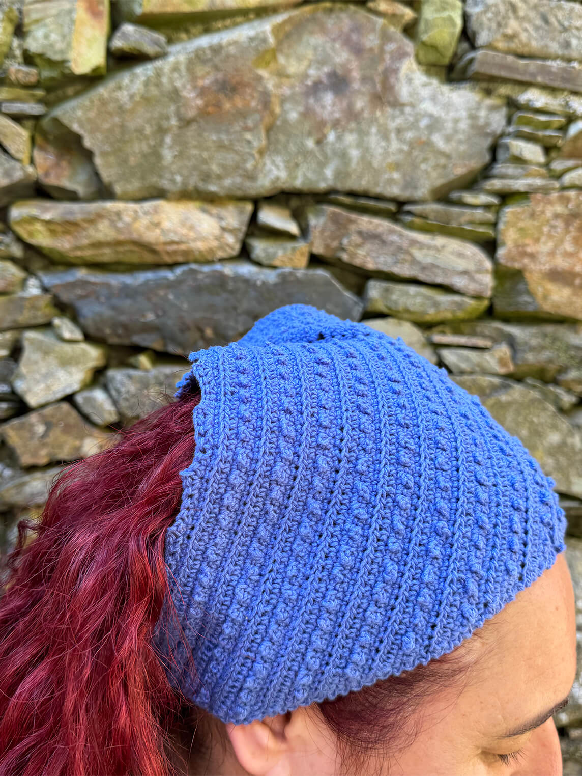 whisper super fine picot bandana